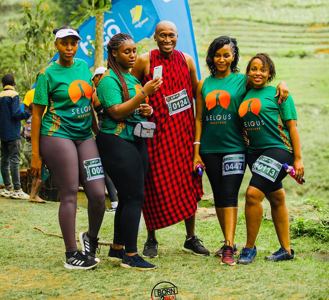  TCB Selous Marathon moment