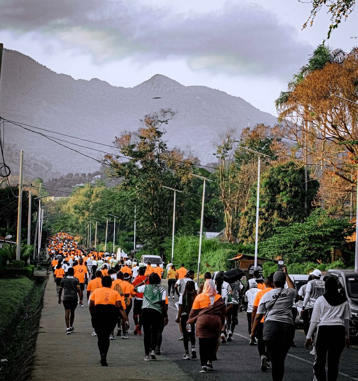  TCB Selous Marathon moment