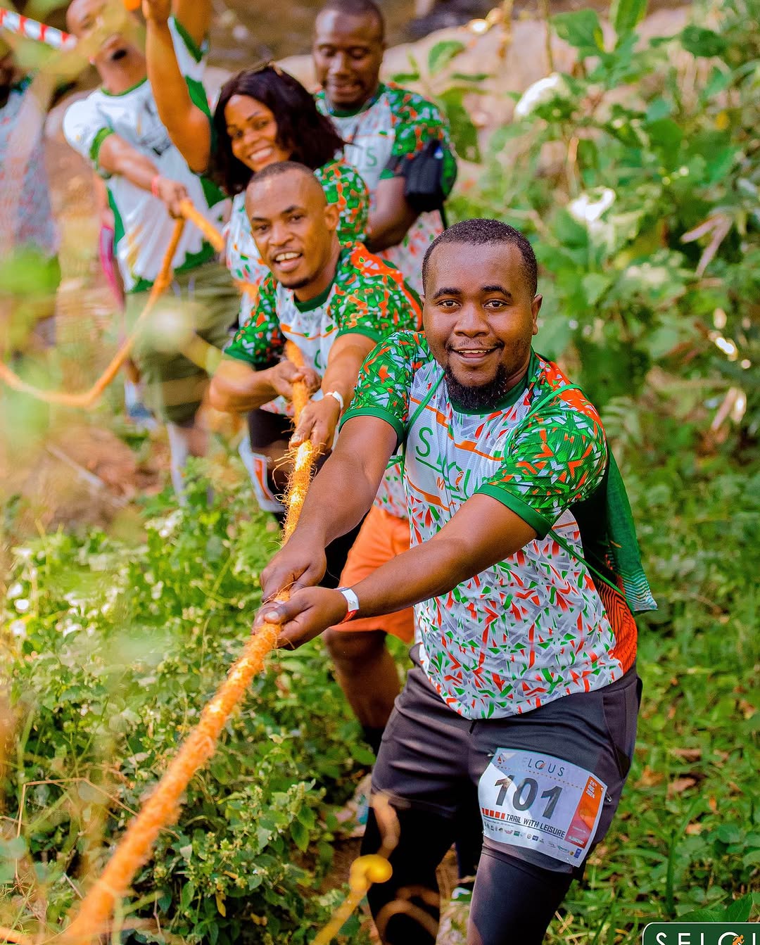  TCB Selous Marathon moment